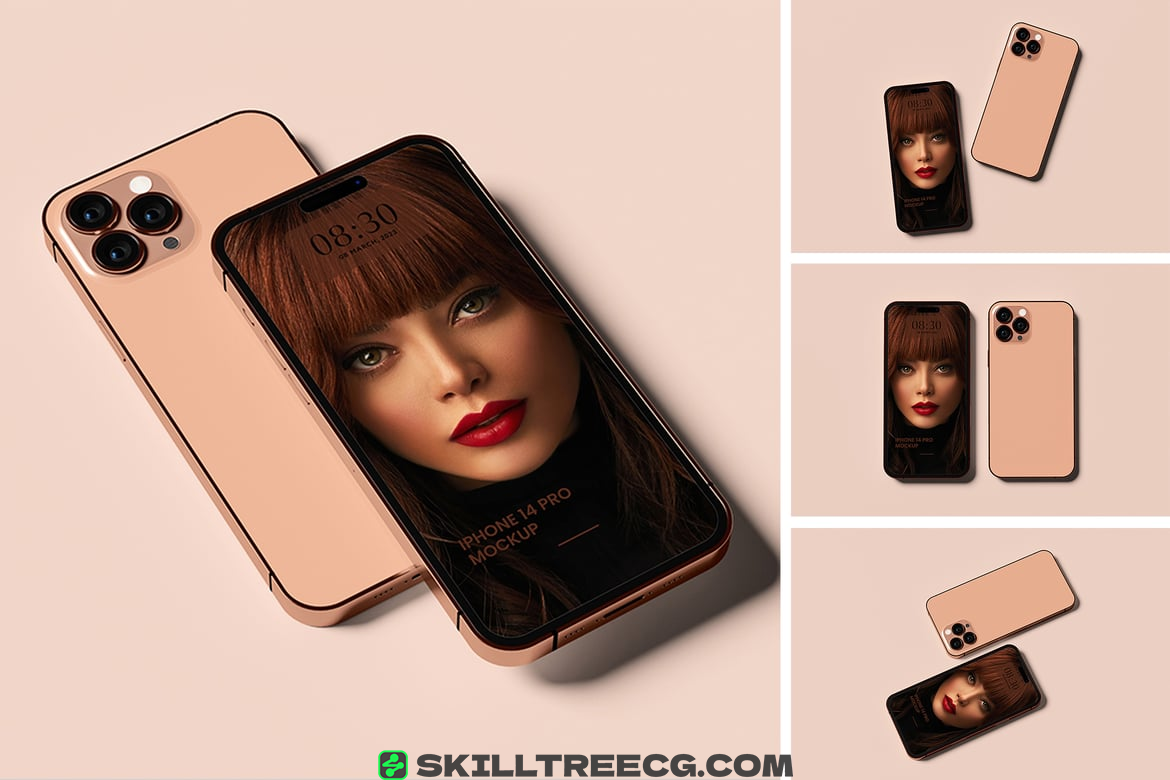 iPhone 14 Pro Max Mockup（504935）-技能树